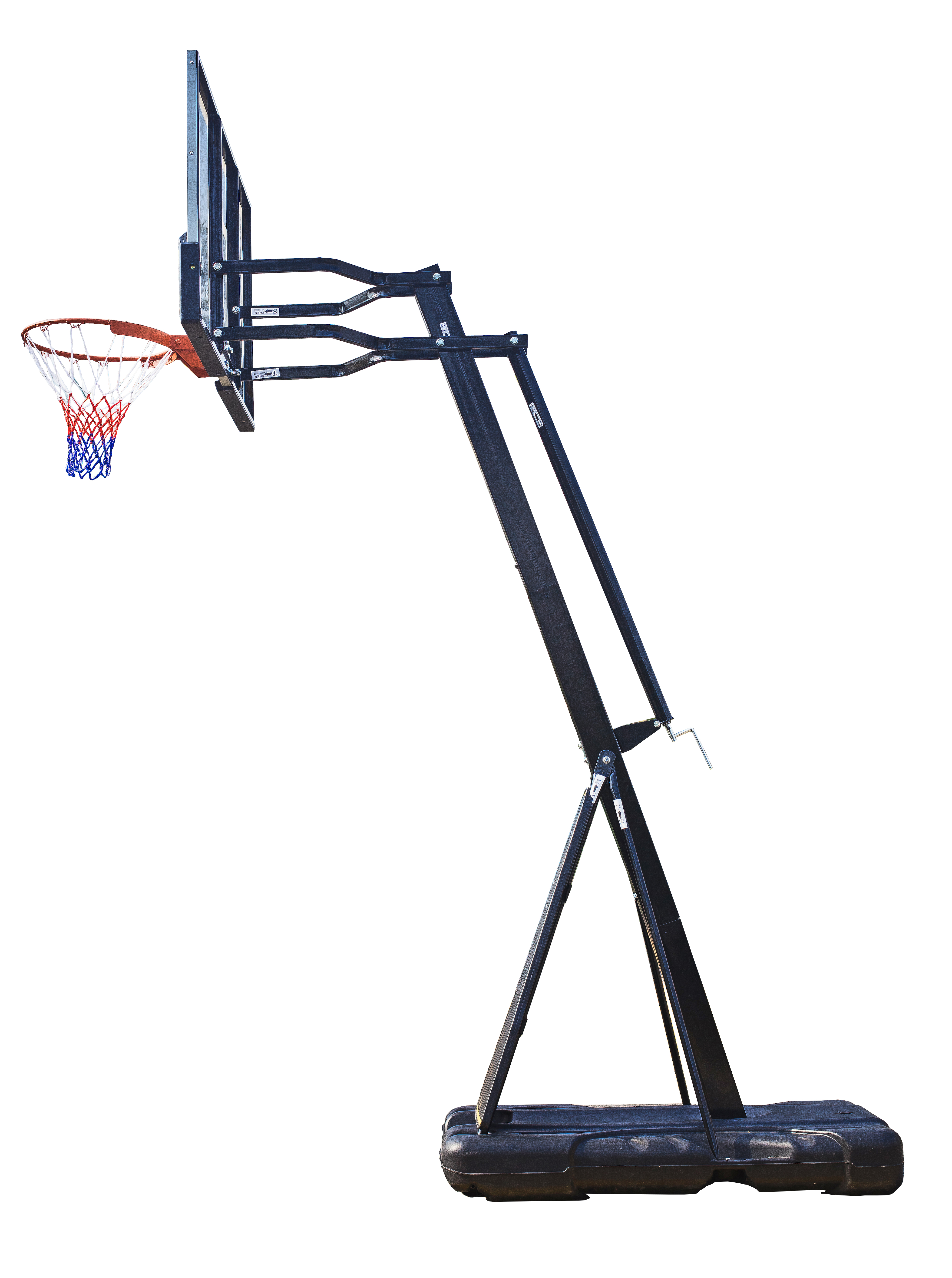 Мобильная баскетбольная стойка Proxima 54", стекло. Фото N2
