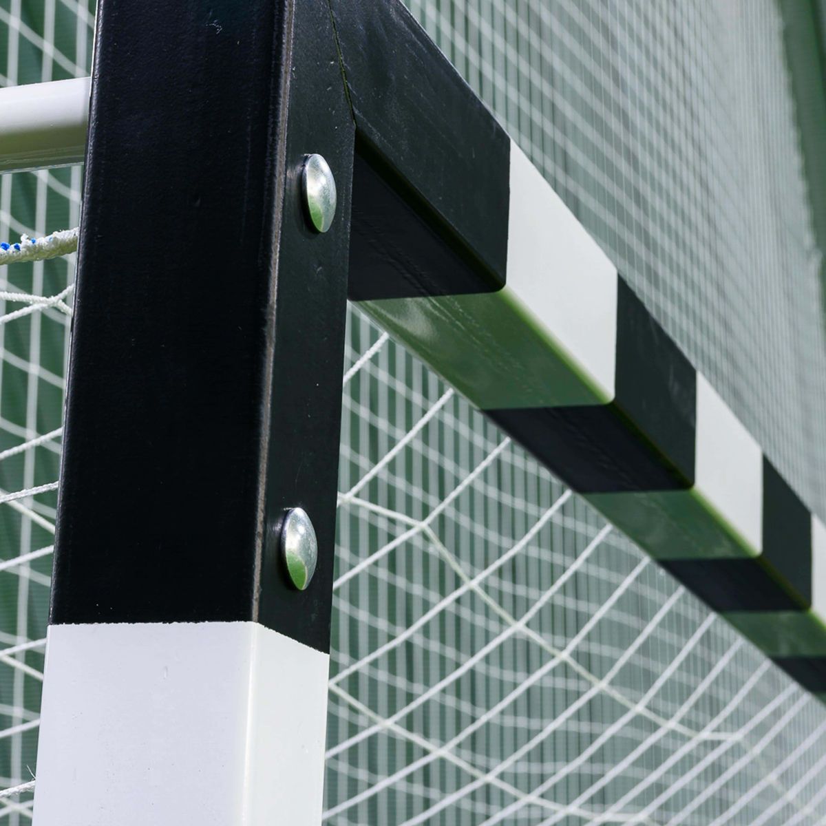 Ворота ZSO для мини-футбола, гандбола с разметкой, профиль 80х80 мм (без сетки). Фото N2