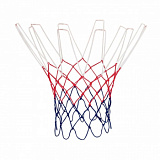 Сетка баскетбольная, D-3,1 мм, триколор, цветная